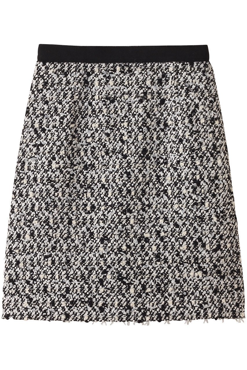 【アナイ/ANAYI】のモノトーンリボンツイードミニスカート 人気、トレンドファッション・服の通販 founy(ファニー) 　ファッション　Fashion　レディースファッション　Fashion for Women　スカート　Skirts　ミニスカート　Mini Skirts　おすすめ　Recommended / Our Picks　クール　Cool, Chic　コンパクト　Compact, Small Size　ツイード　Twill, Twill Weave　ミニスカート　Mini Skirt, Short Skirt　モノトーン　Monotone, Black and White　リボン　Ribbon, Bow　再入荷　Restock / Back in Stock　無地　Plain, Solid Color　 other-1|ID: prp329100004595125 ipo3291000000035053135