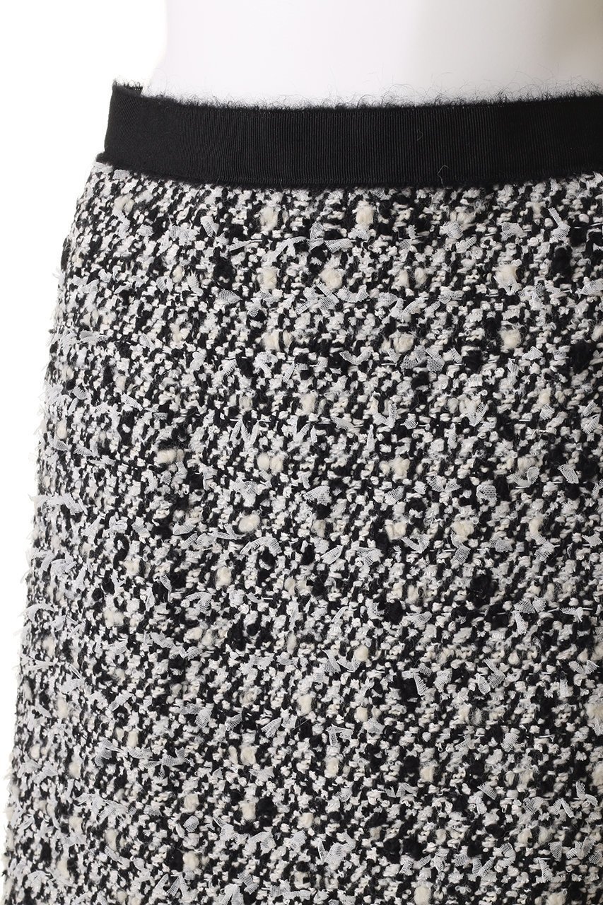 【アナイ/ANAYI】のモノトーンリボンツイードミニスカート 人気、トレンドファッション・服の通販 founy(ファニー) 　ファッション　Fashion　レディースファッション　Fashion for Women　スカート　Skirts　ミニスカート　Mini Skirts　おすすめ　Recommended / Our Picks　クール　Cool, Chic　コンパクト　Compact, Small Size　ツイード　Twill, Twill Weave　ミニスカート　Mini Skirt, Short Skirt　モノトーン　Monotone, Black and White　リボン　Ribbon, Bow　再入荷　Restock / Back in Stock　無地　Plain, Solid Color　other-5|ID: prp329100004595125 ipo3291000000035053140
