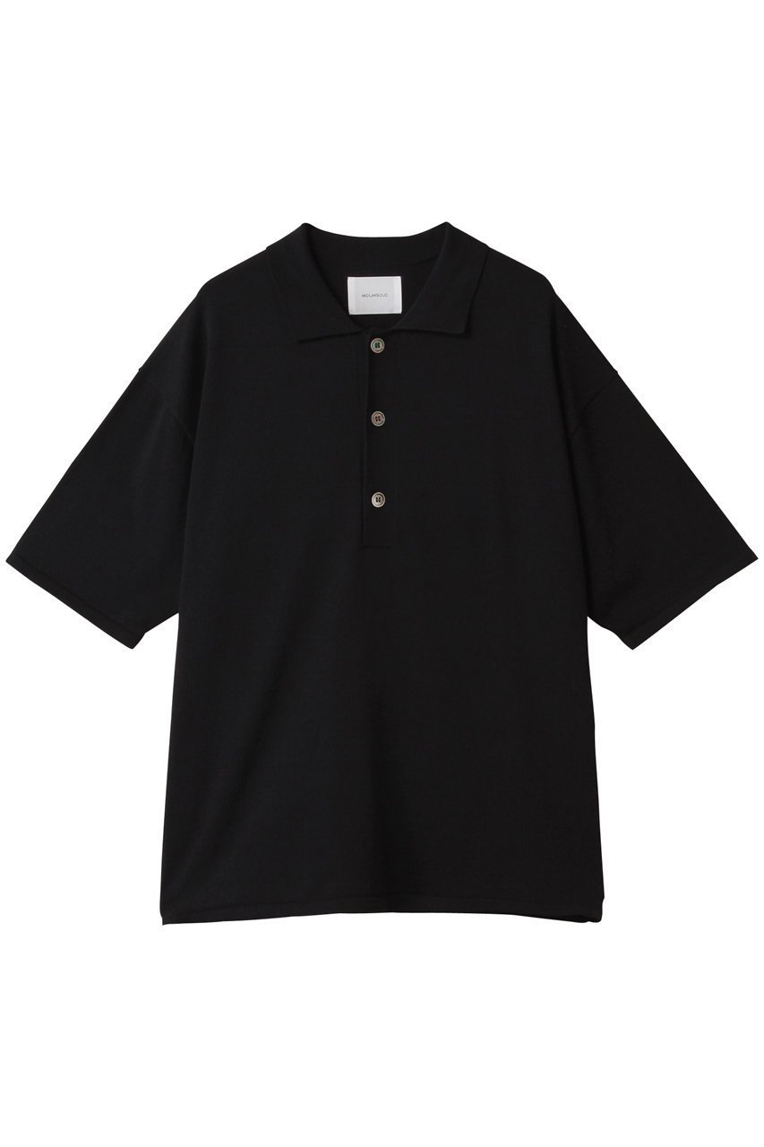 【ミディウミソリッド/MIDIUMISOLID】のpolo knitted PO.M プルオーバー インテリア・キッズ・メンズ・レディースファッション・服の通販 founy(ファニー) 　ファッション　Fashion　レディースファッション　Ladies' Fashion Online　トップス・カットソー　Tops/Tshirt　ニット　Knit Tops　プルオーバー　Pullover　シンプル　Simple　トレンド　Trend　ベーシック　Basic　エレガント 上品　Elegant　NEW・新作・新着・新入荷　New Arrivals　black|ID: prp329100004595127 ipo3291000000032648827