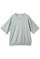 【ミディウミソリッド/MIDIUMISOLID】のh/slv knitted PO.M プルオーバー 人気、トレンドファッション・服の通販 founy(ファニー) ファッション Fashion レディースファッション Ladies' Fashion Online トップス・カットソー Tops/Tshirt ニット Knit Tops プルオーバー Pullover ベーシック Basic 半袖 Short Sleeve NEW・新作・新着・新入荷 New Arrivals thumbnail l.blue|ID: prp329100004595128 ipo3291000000032648834