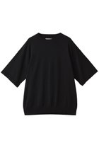 【ミディウミソリッド/MIDIUMISOLID】のh/slv knitted PO.M プルオーバー 人気、トレンドファッション・服の通販 founy(ファニー) ファッション Fashion レディースファッション Ladies' Fashion Online トップス・カットソー Tops/Tshirt ニット Knit Tops プルオーバー Pullover ベーシック Basic 半袖 Short Sleeve NEW・新作・新着・新入荷 New Arrivals thumbnail black|ID: prp329100004595128 ipo3291000000032648837