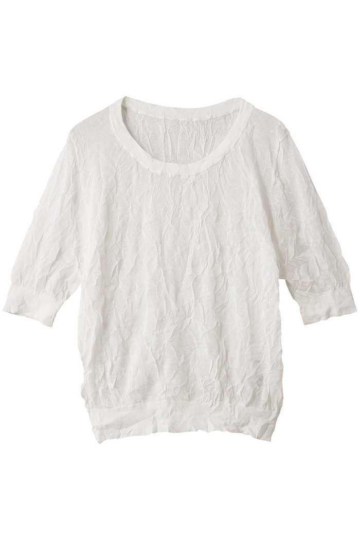 【ミディウミソリッド/MIDIUMISOLID】のsheer washer short PO プルオーバー インテリア・キッズ・メンズ・レディースファッション・服の通販 founy(ファニー) https://founy.com/ ファッション Fashion レディースファッション Ladies' Fashion Online トップス・カットソー Tops/Tshirt ニット Knit Tops プルオーバー Pullover シンプル Simple リネン Linen ワッシャー Washer エレガント 上品 Elegant NEW・新作・新着・新入荷 New Arrivals |ID: prp329100004595129 ipo3291000000032648844