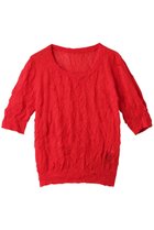 【ミディウミソリッド/MIDIUMISOLID】のsheer washer short PO プルオーバー 人気、トレンドファッション・服の通販 founy(ファニー) ファッション Fashion レディースファッション Ladies' Fashion Online トップス・カットソー Tops/Tshirt ニット Knit Tops プルオーバー Pullover シンプル Simple リネン Linen ワッシャー Washer エレガント 上品 Elegant NEW・新作・新着・新入荷 New Arrivals thumbnail red|ID: prp329100004595129 ipo3291000000032648846