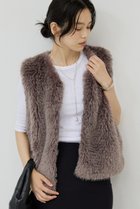 【ガリャルダガランテ/GALLARDAGALANTE】のフェイクカシミヤベスト グレー|ID:prp329100004595130