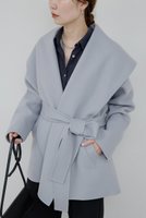 【ガリャルダガランテ/GALLARDAGALANTE】のリバーショールコート 人気、トレンドファッション・服の通販 founy(ファニー) ファッション Fashion レディースファッション Ladies' Fashion Online アウター Coat Outerwear コート Coats イエロー Yellow ショート Short ショール Shawl バランス Balance エレガント 上品 Elegant 人気 Popularity 定番 Standard NEW・新作・新着・新入荷 New Arrivals |ID:prp329100004595131
