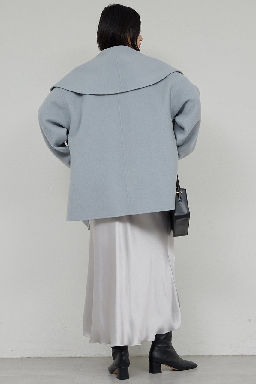 【ガリャルダガランテ/GALLARDAGALANTE】のリバーショールコート 人気、トレンドファッション・服の通販 founy(ファニー) 　ファッション　Fashion　レディースファッション　Fashion for Women　アウター　Coat / Outerwear Collection　コート・ロングコート・ピーコート　Long Coats, Peacoats & More　イエロー　Yellow　ショート　Short, Short Length　ショール　Shawl, Wrap　バランス　Balance, Style Balance　エレガント 上品　Elegant　人気　Popular, Best Seller　再入荷　Restock / Back in Stock　定番　Standard, Basic Item　other-5|ID: prp329100004595131 ipo3291000000035506070