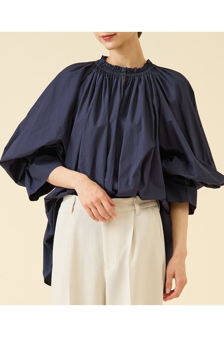 【マルティニーク/martinique】の【MARIHA】秋の花のブラウス(一部別注カラー) 人気、トレンドファッション・服の通販 founy(ファニー) 　ファッション　Fashion　レディースファッション　Ladies' Fashion Online　トップス・カットソー　Tops/Tshirt　シャツ/ブラウス　Shirts/Blouses　インド　India　エレガント 上品　Elegant　秋　Autumn/Fall　カフス　Cuffs　ギャザー　Gather　スリーブ　Sleeve　フリル　Frills　別注　Special Order　リラックス　Relax　ロング　Long　NEW・新作・新着・新入荷　New Arrivals　ビジネス 仕事 通勤　Business　 other-1|ID: prp329100004595137 ipo3291000000032648935