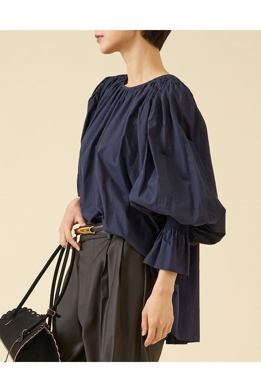 【マルティニーク/martinique】の【MARIHA】そよ風のブラウス(一部別注カラー) 人気、トレンドファッション・服の通販 founy(ファニー) 　ファッション　Fashion　レディースファッション　Ladies' Fashion Online　トップス・カットソー　Tops/Tshirt　シャツ/ブラウス　Shirts/Blouses　インド　India　カフス　Cuffs　クラシカル　Classical　シャーリング　Shirring　スモッキング　Smocking　スモック　Smock　スリーブ　Sleeve　別注　Special Order　ロング　Long　NEW・新作・新着・新入荷　New Arrivals　other-2|ID: prp329100004595138 ipo3291000000032648946