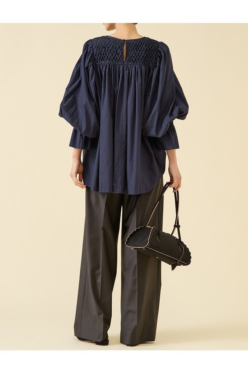 【マルティニーク/martinique】の【MARIHA】そよ風のブラウス(一部別注カラー) 人気、トレンドファッション・服の通販 founy(ファニー) 　ファッション　Fashion　レディースファッション　Ladies' Fashion Online　トップス・カットソー　Tops/Tshirt　シャツ/ブラウス　Shirts/Blouses　インド　India　カフス　Cuffs　クラシカル　Classical　シャーリング　Shirring　スモッキング　Smocking　スモック　Smock　スリーブ　Sleeve　別注　Special Order　ロング　Long　NEW・新作・新着・新入荷　New Arrivals　other-5|ID: prp329100004595138 ipo3291000000032648949