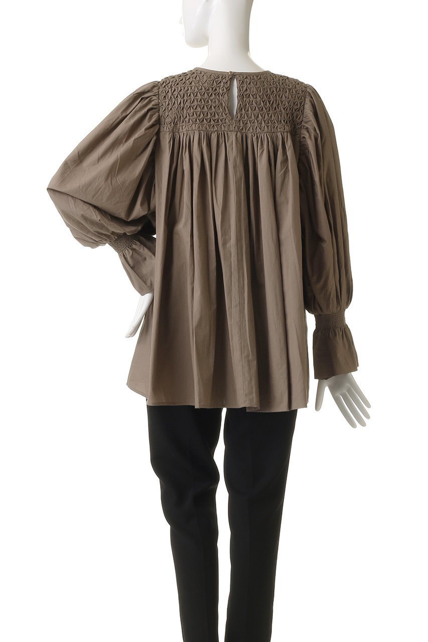 【マルティニーク/martinique】の【MARIHA】そよ風のブラウス(一部別注カラー) 人気、トレンドファッション・服の通販 founy(ファニー) 　ファッション　Fashion　レディースファッション　Fashion for Women　トップス・カットソー　Cut & Sew Tops　シャツ・ブラウス・オフィスカジュアル　Elegant Blouses & Button-Ups　インド　Indian Textile　カフス　Cuff Design　クラシカル　Classical, Vintage-Inspired　シャーリング　Shirring, Ruched　スモッキング　Smocking, Gathered Stitching　スモック　Smock, Smock Dress　スリーブ　Sleeve, Long Sleeve / Short Sleeve　別注　Limited Edition, Custom Order　ロング　Long, Long-Length　other-4|ID: prp329100004595138 ipo3291000000035632736