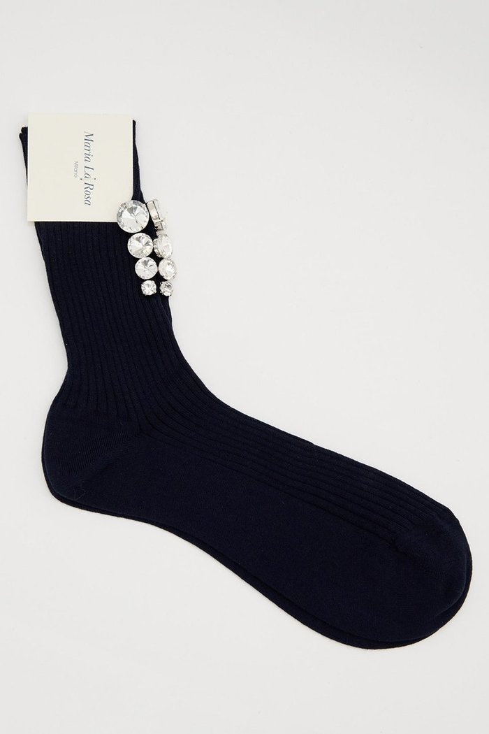 【マルティニーク/martinique】の【Maria La Rosa】コットンリブ ビジュー付きソックス インテリア・キッズ・メンズ・レディースファッション・服の通販 founy(ファニー) https://founy.com/ ファッション Fashion レディースファッション Fashion for Women ソックス&靴下 Socks & Hosiery レッグウェア・ストッキング Legwear & Hosiery イタリア Italy シンプル Simple, Minimal ソックス Socks, Hosiery ビジュー Bijou, Jewel-like Accent 再入荷 Restock / Back in Stock |ID: prp329100004595144 ipo3291000000035764743