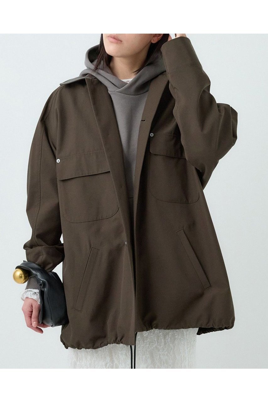 【カオス/Chaos】の【VACHEMENT】ステンカラーコート 人気、トレンドファッション・服の通販 founy(ファニー) 　ファッション　Fashion　レディースファッション　Ladies' Fashion Online　アウター　Coat Outerwear　コート　Coats　ショート　Short　シンプル　Simple　フラップ　Flap　ポケット　Pocket　人気　Popularity　別注　Special Order　NEW・新作・新着・新入荷　New Arrivals　 other-1|ID: prp329100004595147 ipo3291000000032649012