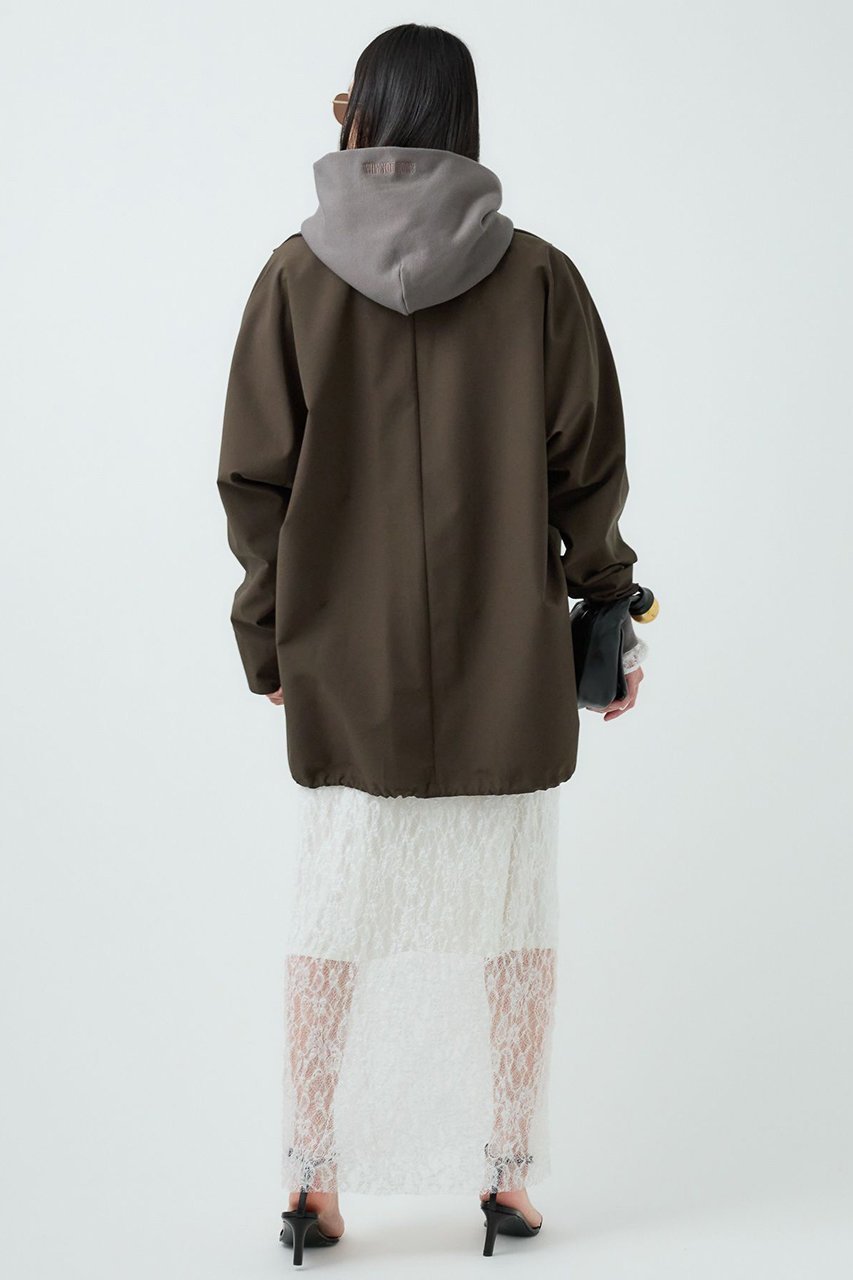 【カオス/Chaos】の【VACHEMENT】ステンカラーコート 人気、トレンドファッション・服の通販 founy(ファニー) 　ファッション　Fashion　レディースファッション　Ladies' Fashion Online　アウター　Coat Outerwear　コート　Coats　ショート　Short　シンプル　Simple　フラップ　Flap　ポケット　Pocket　人気　Popularity　別注　Special Order　NEW・新作・新着・新入荷　New Arrivals　other-4|ID: prp329100004595147 ipo3291000000032649016