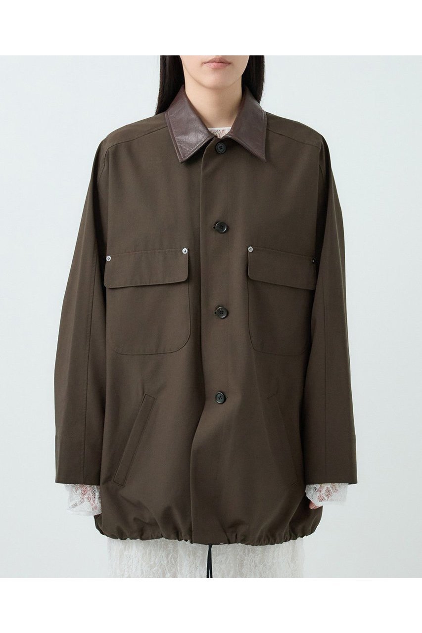 【カオス/Chaos】の【VACHEMENT】ステンカラーコート 人気、トレンドファッション・服の通販 founy(ファニー) 　ファッション　Fashion　レディースファッション　Ladies' Fashion Online　アウター　Coat Outerwear　コート　Coats　ショート　Short　シンプル　Simple　フラップ　Flap　ポケット　Pocket　人気　Popularity　別注　Special Order　NEW・新作・新着・新入荷　New Arrivals　other-5|ID: prp329100004595147 ipo3291000000032649017