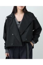 【カオス/Chaos】の【VACHEMENT】ショートトレンチコート 人気、トレンドファッション・服の通販 founy(ファニー) ファッション Fashion レディースファッション Ladies' Fashion Online アウター Coat Outerwear コート Coats トレンチコート Trench Coats ショート Short タフタ Taffeta トレンチ Trench 人気 Popularity 別注 Special Order 定番 Standard NEW・新作・新着・新入荷 New Arrivals 無地 Plain Color thumbnail ブラック|ID: prp329100004595148 ipo3291000000032649022