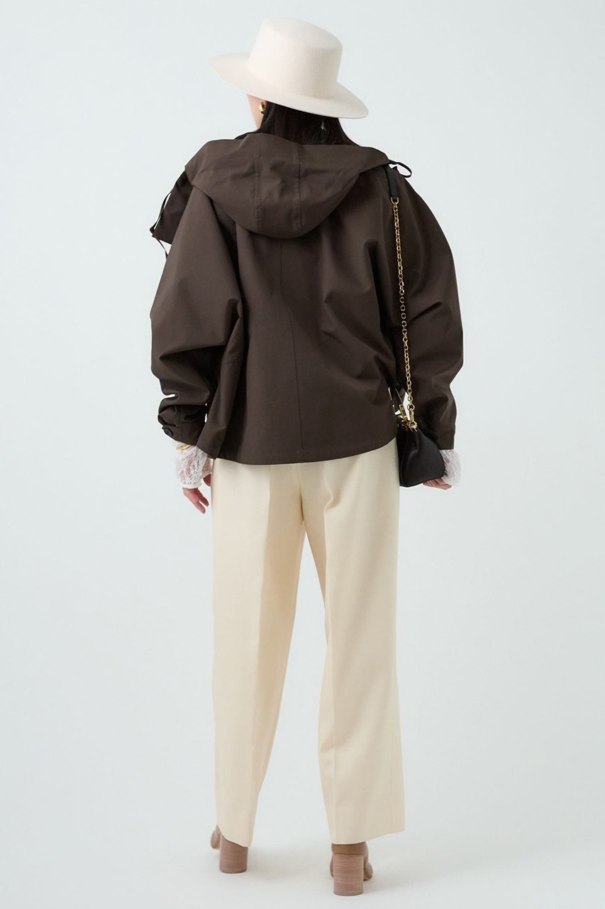 【カオス/Chaos】の【VACHEMENT】ショートトレンチコート 人気、トレンドファッション・服の通販 founy(ファニー) 　ファッション　Fashion　レディースファッション　Ladies' Fashion Online　アウター　Coat Outerwear　コート　Coats　トレンチコート　Trench Coats　ショート　Short　タフタ　Taffeta　トレンチ　Trench　人気　Popularity　別注　Special Order　定番　Standard　NEW・新作・新着・新入荷　New Arrivals　無地　Plain Color　other-4|ID: prp329100004595148 ipo3291000000032649026