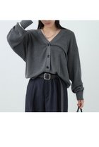 【カオス/Chaos】のハースニットカーディガン 人気、トレンドファッション・服の通販 founy(ファニー) ファッション Fashion レディースファッション Ladies' Fashion Online トップス・カットソー Tops/Tshirt ニット Knit Tops カーディガン Cardigans おすすめ Recommend なめらか Smooth カシミヤ Cashmere カーディガン Cardigan スウェット Sweat ワッフル Waffle エレガント 上品 Elegant NEW・新作・新着・新入荷 New Arrivals 秋 Autumn/Fall thumbnail グレー|ID: prp329100004595149 ipo3291000000032649031