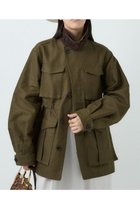 【カオス/Chaos】のグラッドフィールドコート 人気、トレンドファッション・服の通販 founy(ファニー) ファッション Fashion レディースファッション Ladies' Fashion Online アウター Coat Outerwear コート Coats モッズ/フィールドコート Mods Coats/Field Coats ショート Short ブルゾン Blouson ミリタリー Military NEW・新作・新着・新入荷 New Arrivals thumbnail カーキ|ID: prp329100004595152 ipo3291000000032649060
