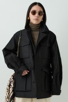 【カオス/Chaos】のグラッドフィールドコート 人気、トレンドファッション・服の通販 founy(ファニー) ファッション Fashion レディースファッション Fashion for Women アウター Coat / Outerwear Collection コート・ロングコート・ピーコート Long Coats, Peacoats & More モッズコート・ミリタリー風アウター Mods & Field Coats ショート Short, Short Length ブルゾン Blouson, Bomber Jacket ミリタリー Military, Army Style thumbnail ブラック|ID: prp329100004595152 ipo3291000000033369923