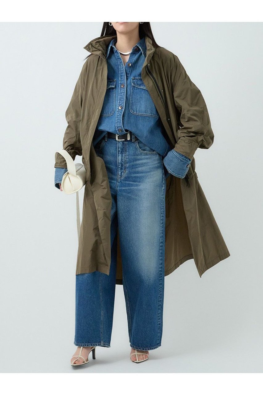 【カオス/Chaos】の【WHY NOT NOW】リバーランチデニムシャツ 人気、トレンドファッション・服の通販 founy(ファニー) 　ファッション　Fashion　レディースファッション　Ladies' Fashion Online　トップス・カットソー　Tops/Tshirt　シャツ/ブラウス　Shirts/Blouses　ストレート　Straight　スリーブ　Sleeve　デニム　Denim　ロング　Long　ワーク　Work　NEW・新作・新着・新入荷　New Arrivals　羽織　Haori　other-5|ID: prp329100004595153 ipo3291000000032649073