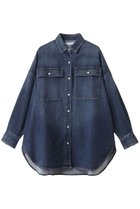 【ヘルシーデニム/Healthy Denim】のAlmond スーパービッグデニムシャツ Dark Used|ID: prp329100004596195 ipo3291000000032661742