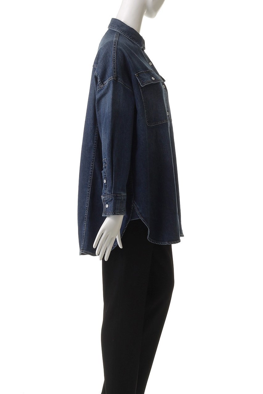 【ヘルシーデニム/Healthy Denim】のAlmond スーパービッグデニムシャツ 人気、トレンドファッション・服の通販 founy(ファニー) 　ファッション　Fashion　レディースファッション　Ladies' Fashion Online　トップス・カットソー　Tops/Tshirt　シャツ/ブラウス　Shirts/Blouses　2025年　2025　2025-2026秋冬・A/W　Aw/Autumn/Winter/Fw/Fall/2025-2026　スリーブ　Sleeve　チュニック　Tunic　デニム　Denim　ビッグ　Big　フロント　Front　ロング　Long　定番　Standard　A/W・秋冬　Aw・Autumn/Winter・Fw・Fall-Winter　other-3|ID: prp329100004596195 ipo3291000000032661744