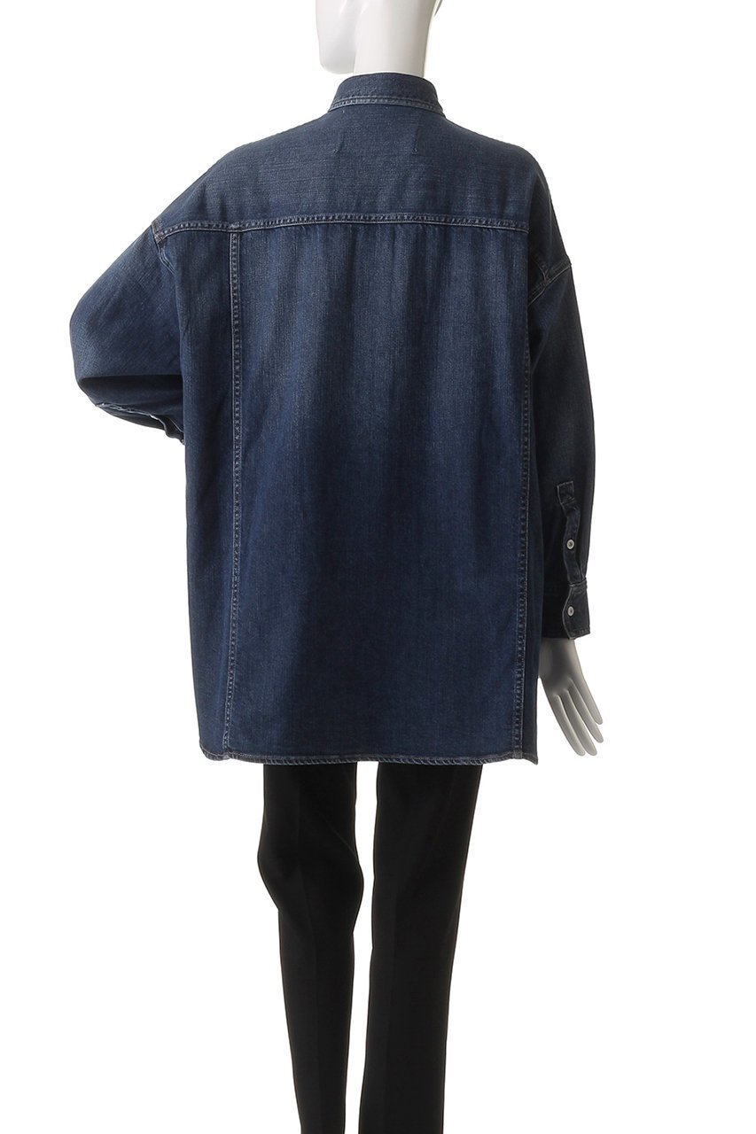【ヘルシーデニム/Healthy Denim】のAlmond スーパービッグデニムシャツ 人気、トレンドファッション・服の通販 founy(ファニー) 　ファッション　Fashion　レディースファッション　Ladies' Fashion Online　トップス・カットソー　Tops/Tshirt　シャツ/ブラウス　Shirts/Blouses　2025年　2025　2025-2026秋冬・A/W　Aw/Autumn/Winter/Fw/Fall/2025-2026　スリーブ　Sleeve　チュニック　Tunic　デニム　Denim　ビッグ　Big　フロント　Front　ロング　Long　定番　Standard　A/W・秋冬　Aw・Autumn/Winter・Fw・Fall-Winter　other-4|ID: prp329100004596195 ipo3291000000032661745