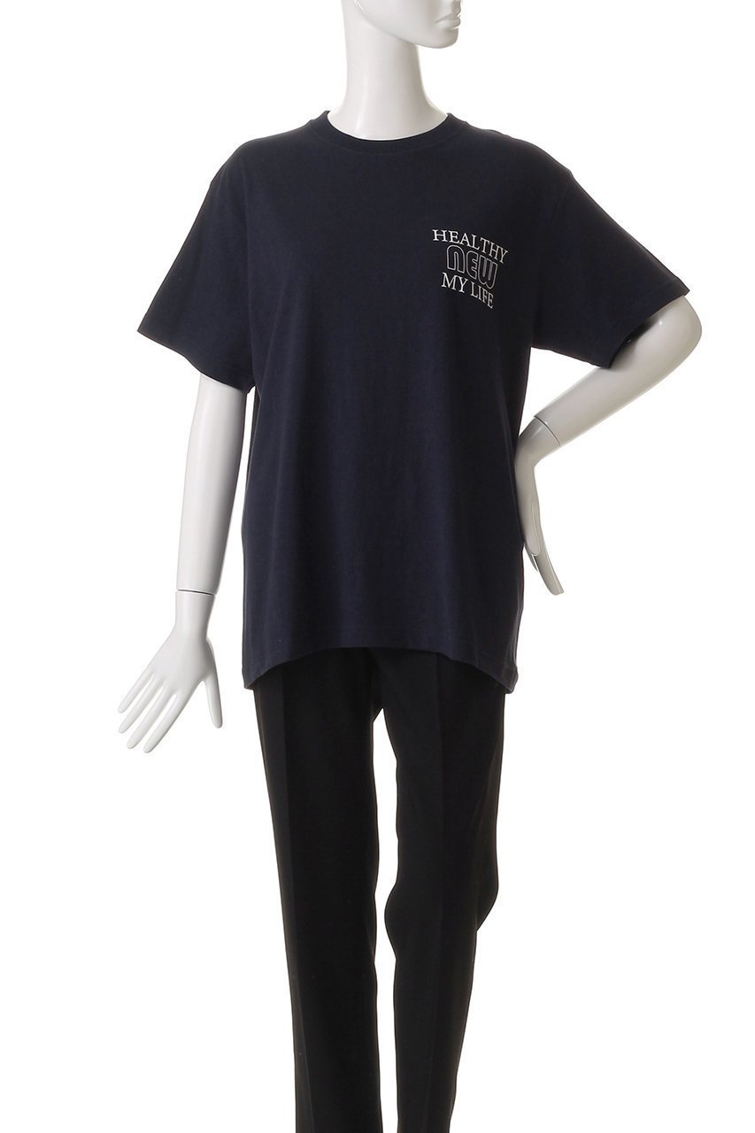【ヘルシーデニム/Healthy Denim】のHealthy New My Life Tシャツ 人気、トレンドファッション・服の通販 founy(ファニー) 　ファッション　Fashion　レディースファッション　Ladies' Fashion Online　トップス・カットソー　Tops/Tshirt　シャツ/ブラウス　Shirts/Blouses　ロング / Tシャツ　T-Shirts　カットソー　Cut and Sewn　2025年　2025　2025-2026秋冬・A/W　Aw/Autumn/Winter/Fw/Fall/2025-2026　カーゴパンツ　Cargo Pants　ショート　Short　スリーブ　Sleeve　デニム　Denim　ワイド　Wide　A/W・秋冬　Aw・Autumn/Winter・Fw・Fall-Winter　other-2|ID: prp329100004596196 ipo3291000000032661751