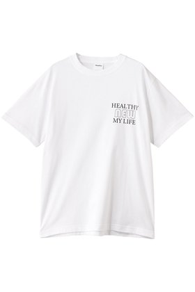 【ヘルシーデニム/Healthy Denim】 Healthy New My Life Tシャツ人気、トレンドファッション・服の通販 founy(ファニー) ファッション Fashion レディースファッション Fashion for Women トップス・カットソー Cut & Sew Tops シャツ・ブラウス・オフィスカジュアル Elegant Blouses & Button-Ups ロングTシャツ・Tシャツ Longline T-Shirts & Tees カットソー・ベーシックTシャツ Cut-and-Sewn Tops / Stretch Tees & Basics カーゴパンツ Cargo Pants, Utility Pants ショート Short, Short Length スリーブ Sleeve, Long Sleeve / Short Sleeve デニム Denim, Jeans Material ワイド Wide, Wide Fit |ID:prp329100004596196