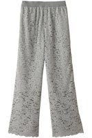 【デザイン ワークス/DESIGN WORKS】のボタニカルレースパンツ 人気、トレンドファッション・服の通販 founy(ファニー) ファッション Fashion レディースファッション Ladies' Fashion Online パンツ Pants おすすめ Recommend シアー Sheer ボタニカル Botanical レース Race |ID:prp329100004596200
