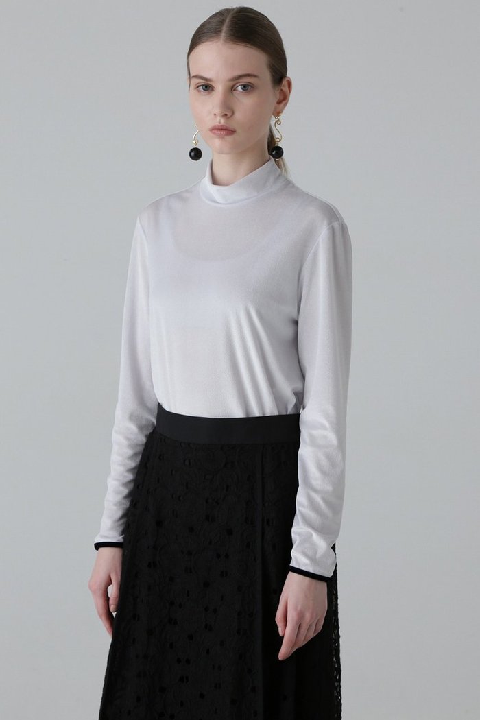 【アドーア/ADORE】のベロアトリコットカットソー インテリア・キッズ・メンズ・レディースファッション・服の通販 founy(ファニー) https://founy.com/ ファッション Fashion レディースファッション Ladies' Fashion Online トップス・カットソー Tops/Tshirt シャツ/ブラウス Shirts/Blouses ロング / Tシャツ T-Shirts カットソー Cut and Sewn ベロア Velour インナー Inner ジャケット Jacket ストレッチ Stretch スリーブ Sleeve トリミング Trimming トレンド Trend ベロア Velor ベーシック Basic ロング Long 再入荷 Restock/Back In Stock/Re Arrival 長袖 Long Sleeve |ID: prp329100004596204 ipo3291000000032661964