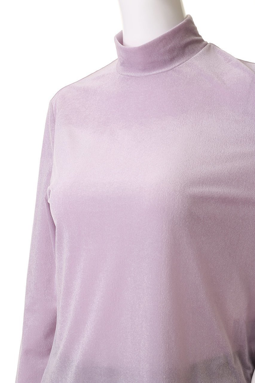 【アドーア/ADORE】のベロアトリコットカットソー 人気、トレンドファッション・服の通販 founy(ファニー) 　ファッション　Fashion　レディースファッション　Ladies' Fashion Online　トップス・カットソー　Tops/Tshirt　シャツ/ブラウス　Shirts/Blouses　ロング / Tシャツ　T-Shirts　カットソー　Cut and Sewn　ベロア　Velour　インナー　Inner　ジャケット　Jacket　ストレッチ　Stretch　スリーブ　Sleeve　トリミング　Trimming　トレンド　Trend　ベロア　Velor　ベーシック　Basic　ロング　Long　再入荷　Restock/Back In Stock/Re Arrival　長袖　Long Sleeve　other-5|ID: prp329100004596204 ipo3291000000032661971