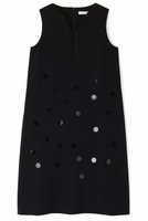 【アドーア/ADORE】のスポンジーダブルクロスワンピース 人気、トレンドファッション・服の通販 founy(ファニー) ファッション Fashion レディースファッション Ladies' Fashion Online ワンピース Dress チュニック Tunic ダブル Double チュニック Tunic ドット Dot ランダム Random ロング Long エレガント 上品 Elegant 再入荷 Restock/Back In Stock/Re Arrival |ID:prp329100004596205