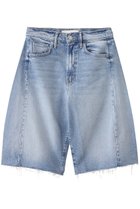 【マザー/MOTHER】のTHE HALF-PIPE BERMUDA FRAY デニムハーフパンツ (OWR) ライトブルー|ID:prp329100004596208