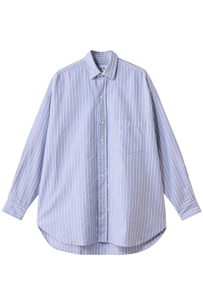 【フランク&アイリーン/Frank&Eileen】の【7/10 10:00販売開始】【ETRE TOKYO×Frank&Eileen限定】SHIRLEY オックスフォードシャツ インテリア・キッズ・メンズ・レディースファッション・服の通販 founy(ファニー) 　ファッション　Fashion　レディースファッション　Ladies' Fashion Online　トップス・カットソー　Tops/Tshirt　シャツ/ブラウス　Shirts/Blouses　ショルダー　Shoulder　ストライプ　Stripe　スリーブ　Sleeve　ドロップ　Drop　バランス　Balance　ロング　Long　NEW・新作・新着・新入荷　New Arrivals　A/W・秋冬　Aw・Autumn/Winter・Fw・Fall-Winter　ブルー|ID: prp329100004597392 ipo3291000000032674586