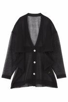 【アドーア/ADORE】のドライタッチシアーカーデ 人気、トレンドファッション・服の通販 founy(ファニー) ファッション Fashion レディースファッション Ladies' Fashion Online トップス・カットソー Tops/Tshirt カーディガン Cardigans シャツ/ブラウス Shirts/Blouses ロング / Tシャツ T-Shirts カットソー Cut and Sewn おすすめ Recommend カーディガン Cardigan シアー Sheer 再入荷 Restock/Back In Stock/Re Arrival thumbnail ブラック|ID: prp329100004598322 ipo3291000000032684416