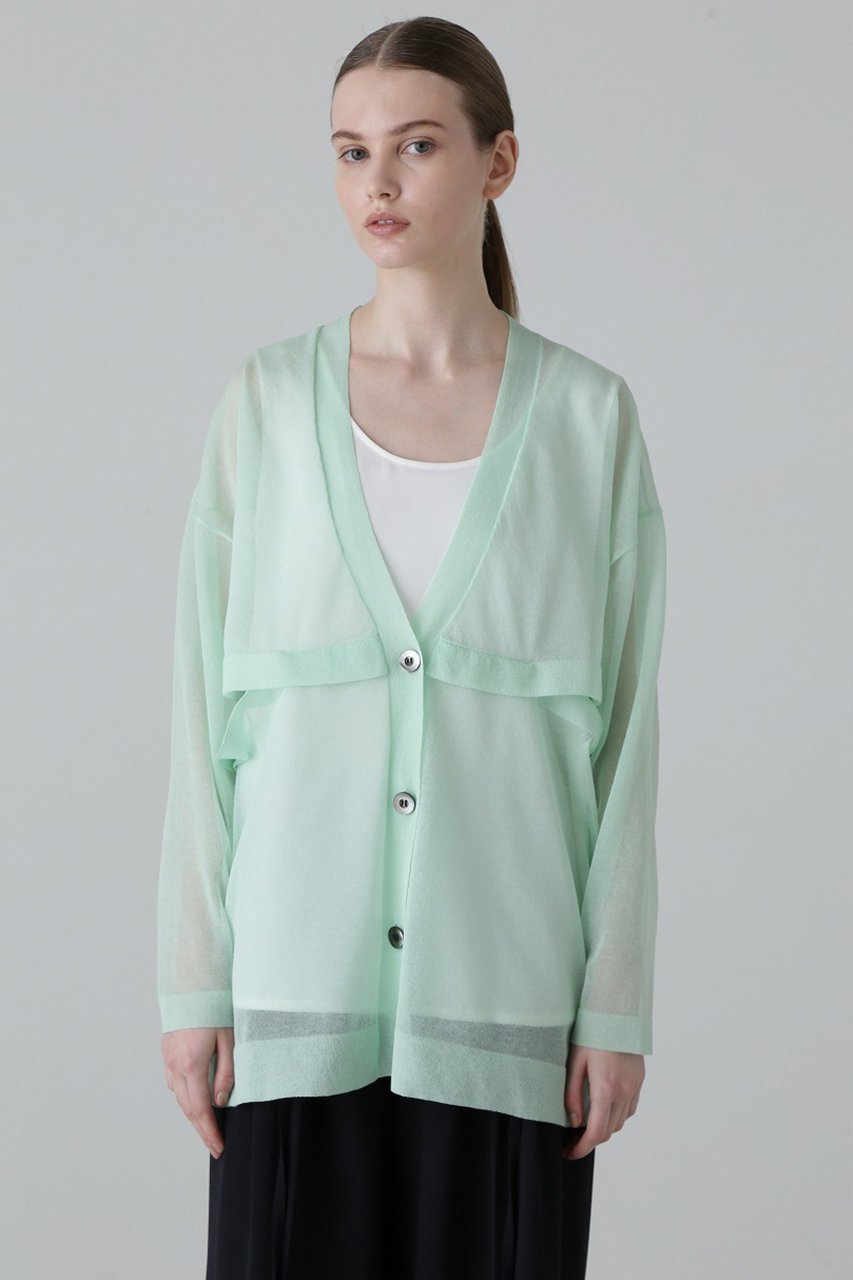 【アドーア/ADORE】のドライタッチシアーカーデ 人気、トレンドファッション・服の通販 founy(ファニー) 　ファッション　Fashion　レディースファッション　Ladies' Fashion Online　トップス・カットソー　Tops/Tshirt　カーディガン　Cardigans　シャツ/ブラウス　Shirts/Blouses　ロング / Tシャツ　T-Shirts　カットソー　Cut and Sewn　おすすめ　Recommend　カーディガン　Cardigan　シアー　Sheer　再入荷　Restock/Back In Stock/Re Arrival　other-2|ID: prp329100004598322 ipo3291000000032684419