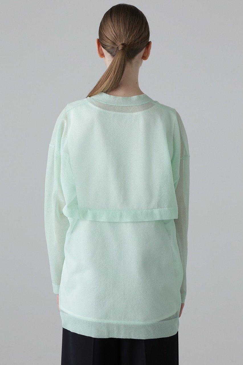 【アドーア/ADORE】のドライタッチシアーカーデ 人気、トレンドファッション・服の通販 founy(ファニー) 　ファッション　Fashion　レディースファッション　Ladies' Fashion Online　トップス・カットソー　Tops/Tshirt　カーディガン　Cardigans　シャツ/ブラウス　Shirts/Blouses　ロング / Tシャツ　T-Shirts　カットソー　Cut and Sewn　おすすめ　Recommend　カーディガン　Cardigan　シアー　Sheer　再入荷　Restock/Back In Stock/Re Arrival　other-4|ID: prp329100004598322 ipo3291000000032684421