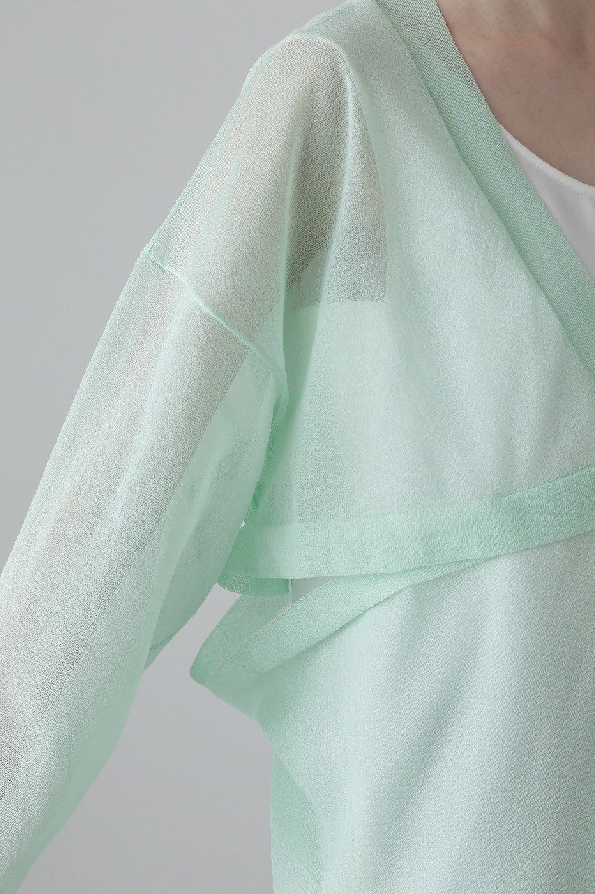 【アドーア/ADORE】のドライタッチシアーカーデ 人気、トレンドファッション・服の通販 founy(ファニー) 　ファッション　Fashion　レディースファッション　Ladies' Fashion Online　トップス・カットソー　Tops/Tshirt　カーディガン　Cardigans　シャツ/ブラウス　Shirts/Blouses　ロング / Tシャツ　T-Shirts　カットソー　Cut and Sewn　おすすめ　Recommend　カーディガン　Cardigan　シアー　Sheer　再入荷　Restock/Back In Stock/Re Arrival　other-7|ID: prp329100004598322 ipo3291000000032684424