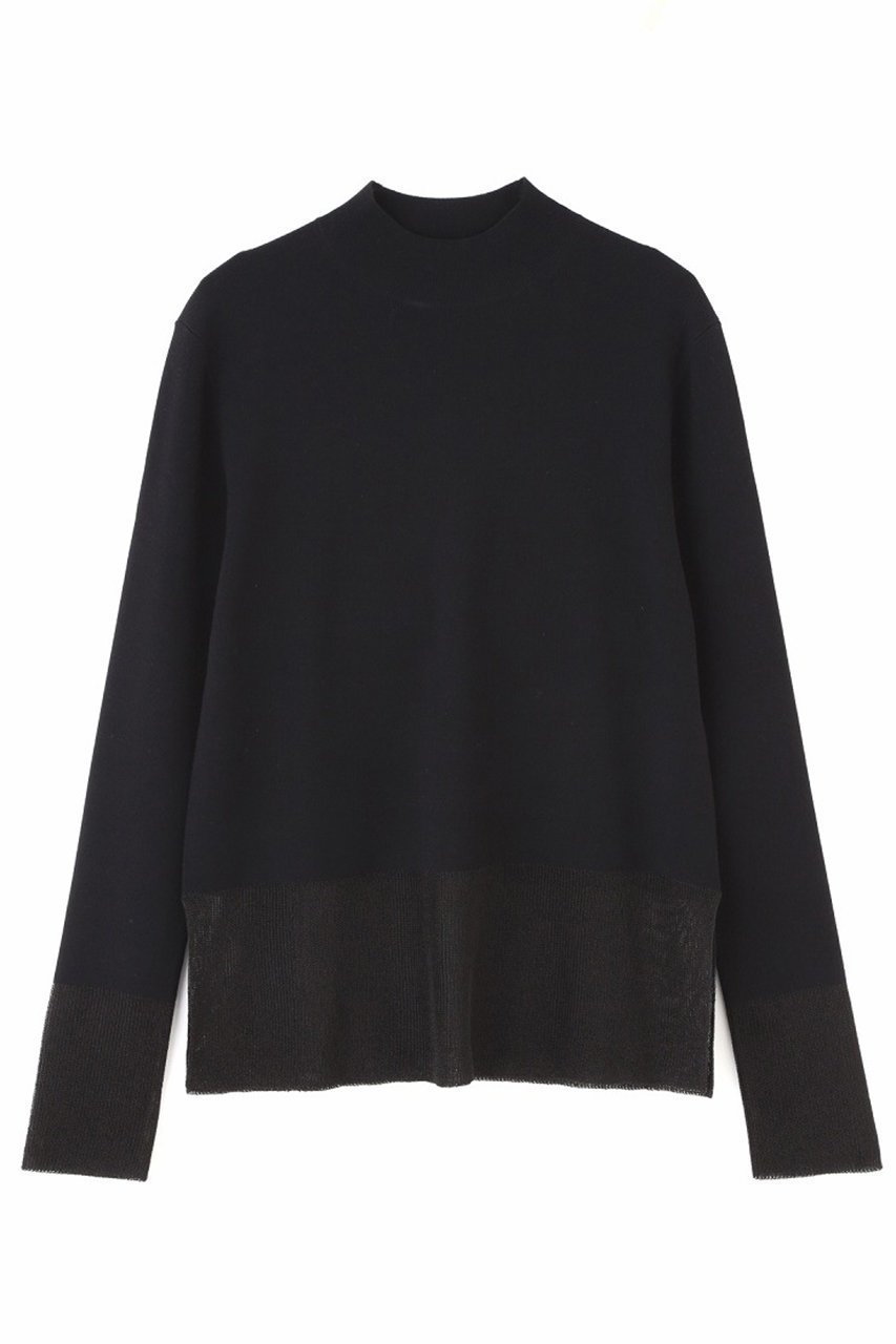 【アドーア/ADORE】のメタリックヘムニット 人気、トレンドファッション・服の通販 founy(ファニー) 　ファッション　Fashion　レディースファッション　Ladies' Fashion Online　トップス・カットソー　Tops/Tshirt　ニット　Knit Tops　プルオーバー　Pullover　アクセサリー　Accessories　シンプル　Simple　ストレッチ　Stretch　ハイネック　High Neck　メタリック　Metallic　エレガント 上品　Elegant　再入荷　Restock/Back In Stock/Re Arrival　 other-1|ID: prp329100004598323 ipo3291000000032684426