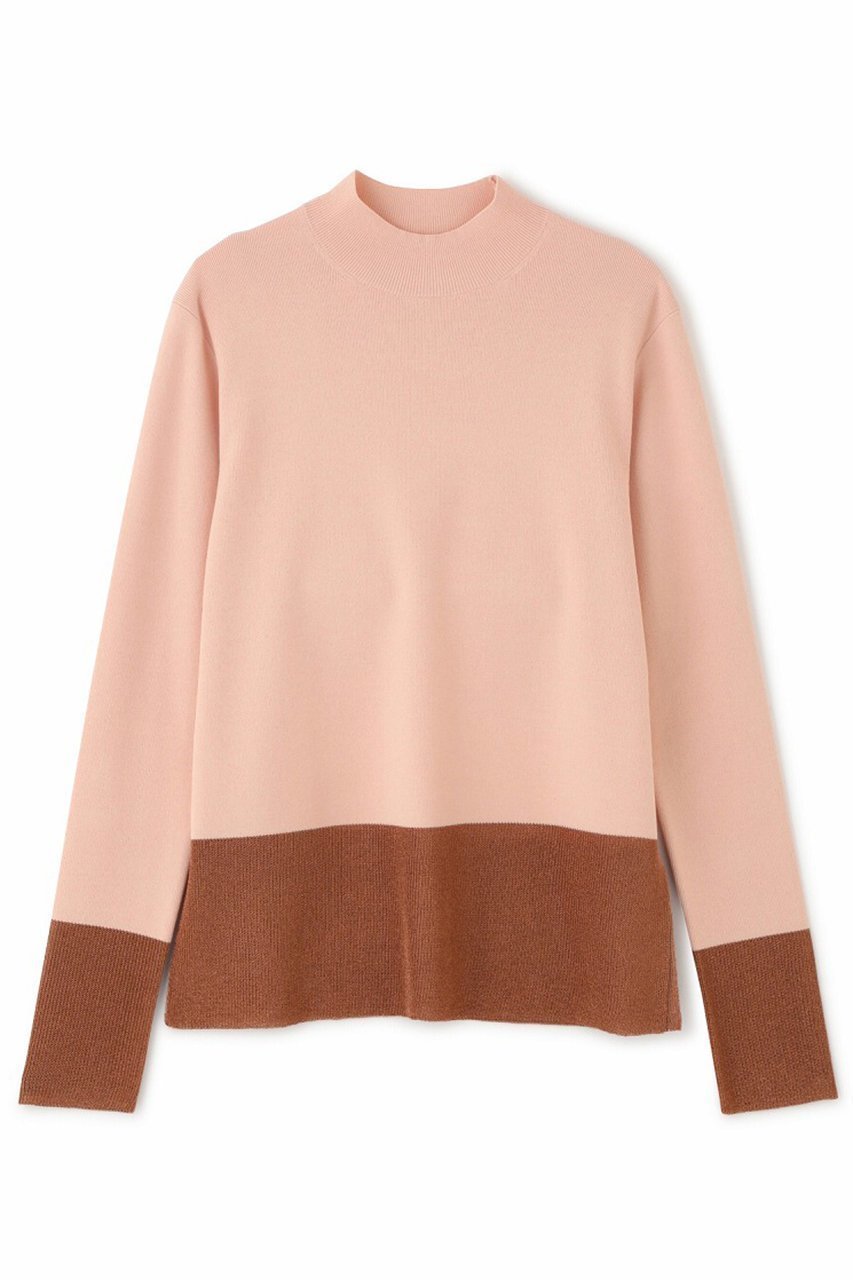 【アドーア/ADORE】のメタリックヘムニット インテリア・キッズ・メンズ・レディースファッション・服の通販 founy(ファニー) 　ファッション　Fashion　レディースファッション　Ladies' Fashion Online　トップス・カットソー　Tops/Tshirt　ニット　Knit Tops　プルオーバー　Pullover　アクセサリー　Accessories　シンプル　Simple　ストレッチ　Stretch　ハイネック　High Neck　メタリック　Metallic　エレガント 上品　Elegant　再入荷　Restock/Back In Stock/Re Arrival　ピンク|ID: prp329100004598323 ipo3291000000032684428