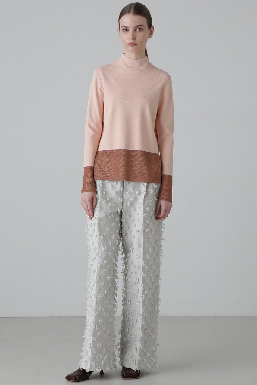 【アドーア/ADORE】のメタリックヘムニット 人気、トレンドファッション・服の通販 founy(ファニー) 　ファッション　Fashion　レディースファッション　Ladies' Fashion Online　トップス・カットソー　Tops/Tshirt　ニット　Knit Tops　プルオーバー　Pullover　アクセサリー　Accessories　シンプル　Simple　ストレッチ　Stretch　ハイネック　High Neck　メタリック　Metallic　エレガント 上品　Elegant　再入荷　Restock/Back In Stock/Re Arrival　other-8|ID: prp329100004598323 ipo3291000000032684435