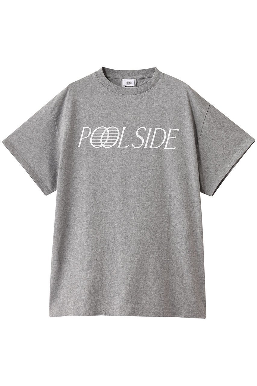 【シンゾーン/Shinzone】のPOOL SIDE Tシャツ インテリア・キッズ・メンズ・レディースファッション・服の通販 founy(ファニー) 　ファッション　Fashion　レディースファッション　Fashion for Women　トップス・カットソー　Cut & Sew Tops　シャツ・ブラウス・オフィスカジュアル　Elegant Blouses & Button-Ups　ロングTシャツ・Tシャツ　Longline T-Shirts & Tees　カットソー・ベーシックTシャツ　Cut-and-Sewn Tops / Stretch Tees & Basics　インナー　Innerwear　グラフィック　Graphic, Graphic Design　ショート　Short, Short Length　スリーブ　Sleeve, Long Sleeve / Short Sleeve　夏　Summer　グレー|ID: prp329100004598333 ipo3291000000035698392