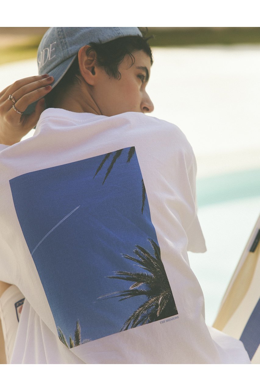 【シンゾーン/Shinzone】のPOOL SIDE Tシャツ 人気、トレンドファッション・服の通販 founy(ファニー) 　ファッション　Fashion　レディースファッション　Fashion for Women　トップス・カットソー　Cut & Sew Tops　シャツ・ブラウス・オフィスカジュアル　Elegant Blouses & Button-Ups　ロングTシャツ・Tシャツ　Longline T-Shirts & Tees　カットソー・ベーシックTシャツ　Cut-and-Sewn Tops / Stretch Tees & Basics　インナー　Innerwear　グラフィック　Graphic, Graphic Design　ショート　Short, Short Length　スリーブ　Sleeve, Long Sleeve / Short Sleeve　夏　Summer　other-6|ID: prp329100004598333 ipo3291000000035698398