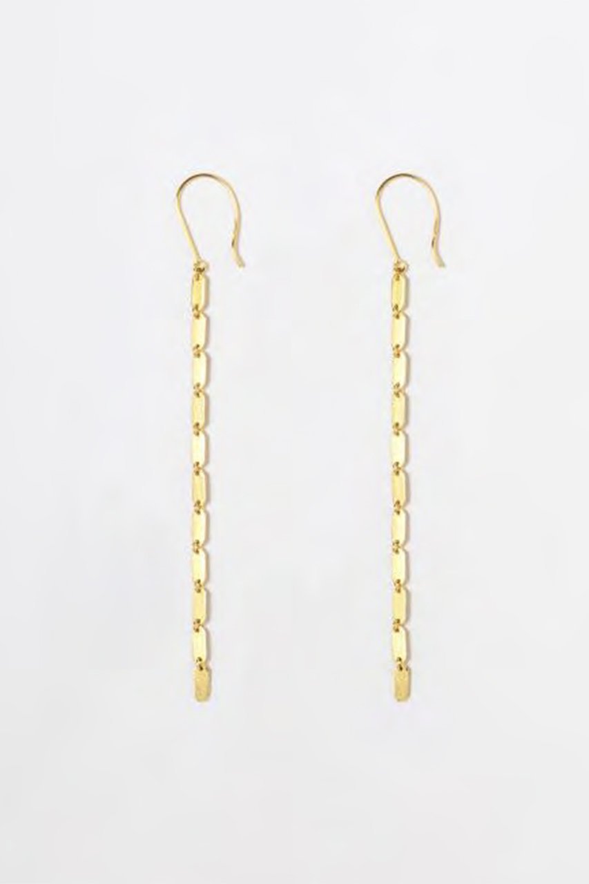 【ジジ/GIGI】の【受注生産】Piet ピアス インテリア・キッズ・メンズ・レディースファッション・服の通販 founy(ファニー) 　ファッション　Fashion　レディースファッション　Fashion for Women　ジュエリー　Jewelry　ファッションリング　Fashion Rings　イヤリング・フープ・ドロップタイプ　Hoop, Drop & Clip Earrings　イヤリング　Earrings　ジュエリー　Jewelry, Accessories　プレート　Plate, Dish　ロング　Long, Long-Length　エレガント 上品　Elegant　ゴールド|ID: prp329100004598343 ipo3291000000035492807