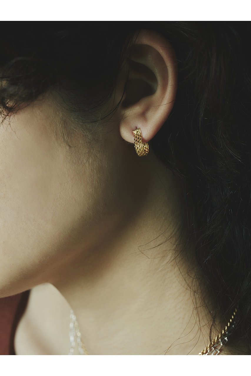 【ジジ/GIGI】の【受注生産】Knitted chain ピアス 人気、トレンドファッション・服の通販 founy(ファニー) 　ファッション　Fashion　レディースファッション　Fashion for Women　トップス・カットソー　Cut & Sew Tops　ニット　Knit Tops & Sweaters　ジュエリー　Jewelry　ファッションリング　Fashion Rings　イヤリング・フープ・ドロップタイプ　Hoop, Drop & Clip Earrings　イヤリング　Earrings　インド　Indian Textile　ジュエリー　Jewelry, Accessories　チェーン　Chain, Chain Strap　フォーマル　Formal, Dressy　フープ　Hoop, Hoop Earrings　エレガント 上品　Elegant　other-2|ID: prp329100004598347 ipo3291000000035492812