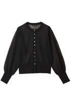 【アルアバイル/allureville】のシアーラミーカーディガン A 人気、トレンドファッション・服の通販 founy(ファニー) ファッション Fashion レディースファッション Ladies' Fashion Online トップス・カットソー Tops/Tshirt ニット Knit Tops カーディガン Cardigans 2025年 2025 2025-2026秋冬・A/W Aw/Autumn/Winter/Fw/Fall/2025-2026 おすすめ Recommend エアリー Airy カーディガン Cardigan コンパクト Compact スリーブ Sleeve パール Pearl A/W・秋冬 Aw・Autumn/Winter・Fw・Fall-Winter 羽織 Haori thumbnail ブラック|ID: prp329100004598358 ipo3291000000032684816