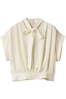 【アルアバイル/allureville】のボウタイタックフレンチスリーブブラウス 人気、トレンドファッション・服の通販 founy(ファニー) ファッション Fashion レディースファッション Ladies' Fashion Online トップス・カットソー Tops/Tshirt シャツ/ブラウス Shirts/Blouses 2025年 2025 2025-2026秋冬・A/W Aw/Autumn/Winter/Fw/Fall/2025-2026 ショート Short スリーブ Sleeve トレンド Trend フレア Flare フレンチ French ボトム Bottom リボン Ribbon A/W・秋冬 Aw・Autumn/Winter・Fw・Fall-Winter |ID:prp329100004598359