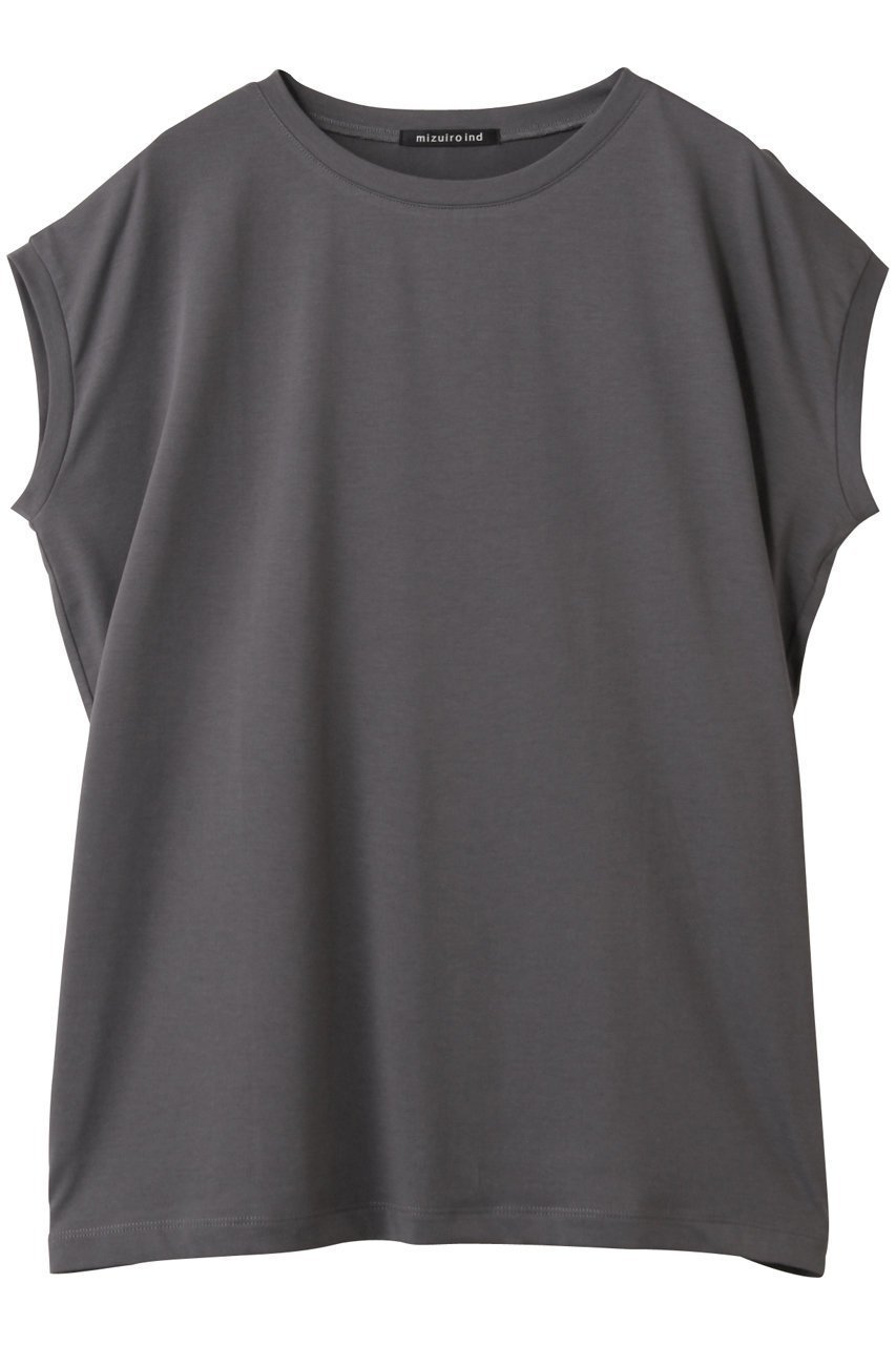 【ミズイロ インド/mizuiro ind】のfrench slv side up P/O プルオーバー インテリア・キッズ・メンズ・レディースファッション・服の通販 founy(ファニー) 　ファッション　Fashion　レディースファッション　Fashion for Women　トップス・カットソー　Cut & Sew Tops　シャツ・ブラウス・オフィスカジュアル　Elegant Blouses & Button-Ups　カジュアルプルオーバー・ニットトップス　Pullovers & Knit Tops / Casual Pullovers　ショルダー　Shoulder, Shoulder Strap　ショート　Short, Short Length　シンプル　Simple, Minimal　スリーブ　Sleeve, Long Sleeve / Short Sleeve　フレンチ　French, French Style　c.gray|ID: prp329100004598368 ipo3291000000032774764