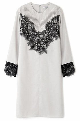 【アドーア/ADORE】 ラスターストレッチロングブラウス人気、トレンドファッション・服の通販 founy(ファニー) ファッション Fashion レディースファッション Ladies' Fashion Online トップス・カットソー Tops/Tshirt シャツ/ブラウス Shirts/Blouses エレガント 上品 Elegant スリット Slit スリーブ Sleeve ツイル Twill レース Race ロング Long 再入荷 Restock/Back In Stock/Re Arrival |ID:prp329100004598369